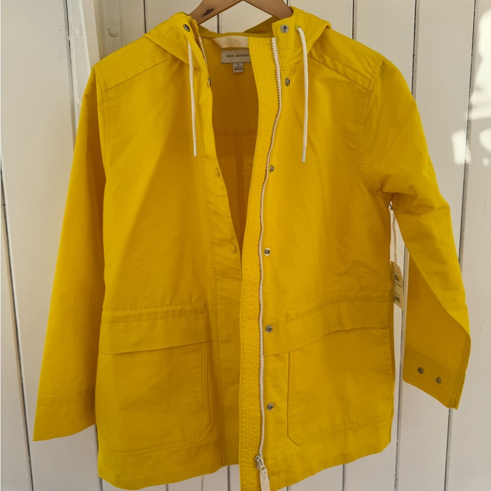 Women’s Yellow Anorak Raincoat
